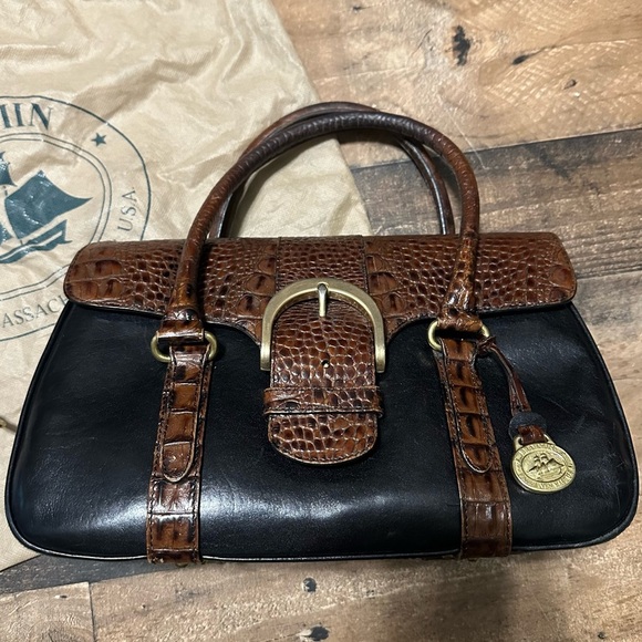 Brahmin Vintage Tuscan Collection Satchel - Picture 13 of 13